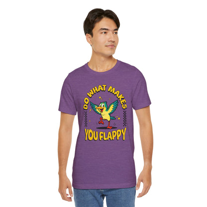 "Do What Makes You Flappy" Unisex Tee | Autism & Neurodiversity Shirt