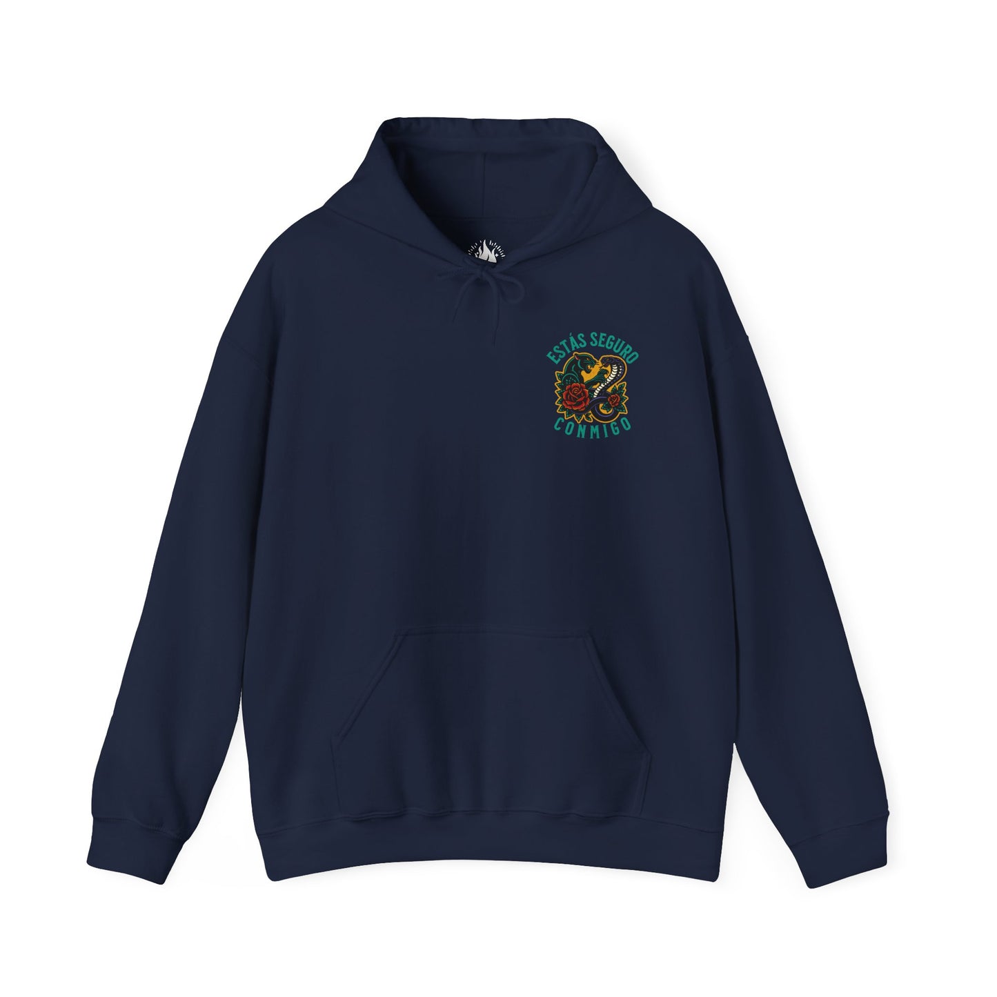 You Are Safe With Me Unisex Hoodie | Estás Seguro Conmigo Hooded Sweatshirt | Immigrant Rights & Solidarity Collection