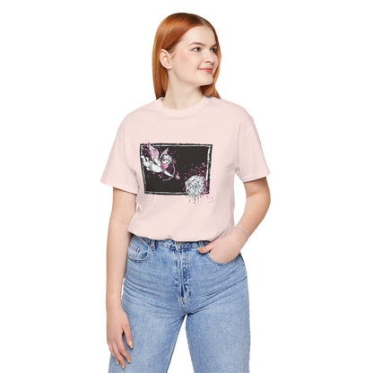 Cupid Against ICE Unisex Tee | Anti-ICE Shirt | The Collective Flame Fund Collection