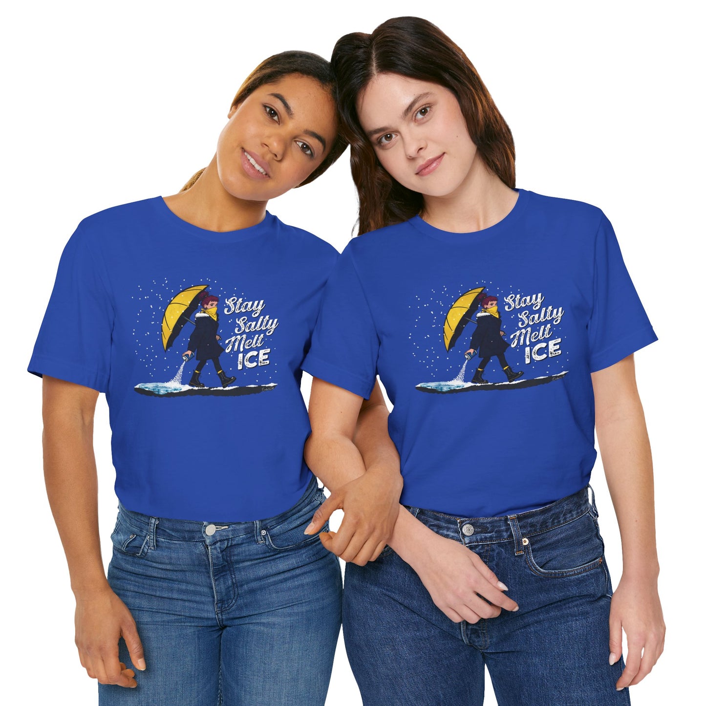 Stay Salty Melt ICE Unisex Tee | Anti-ICE shirt | Immigrant Rights & Solidarity Collection