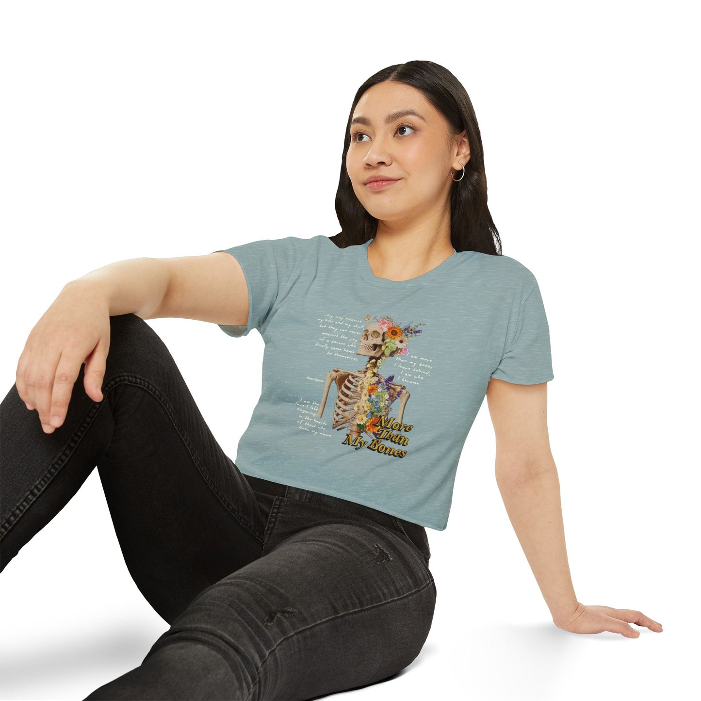 More Than My Bones Crop Top | Trans Rights & Solidarity Collection