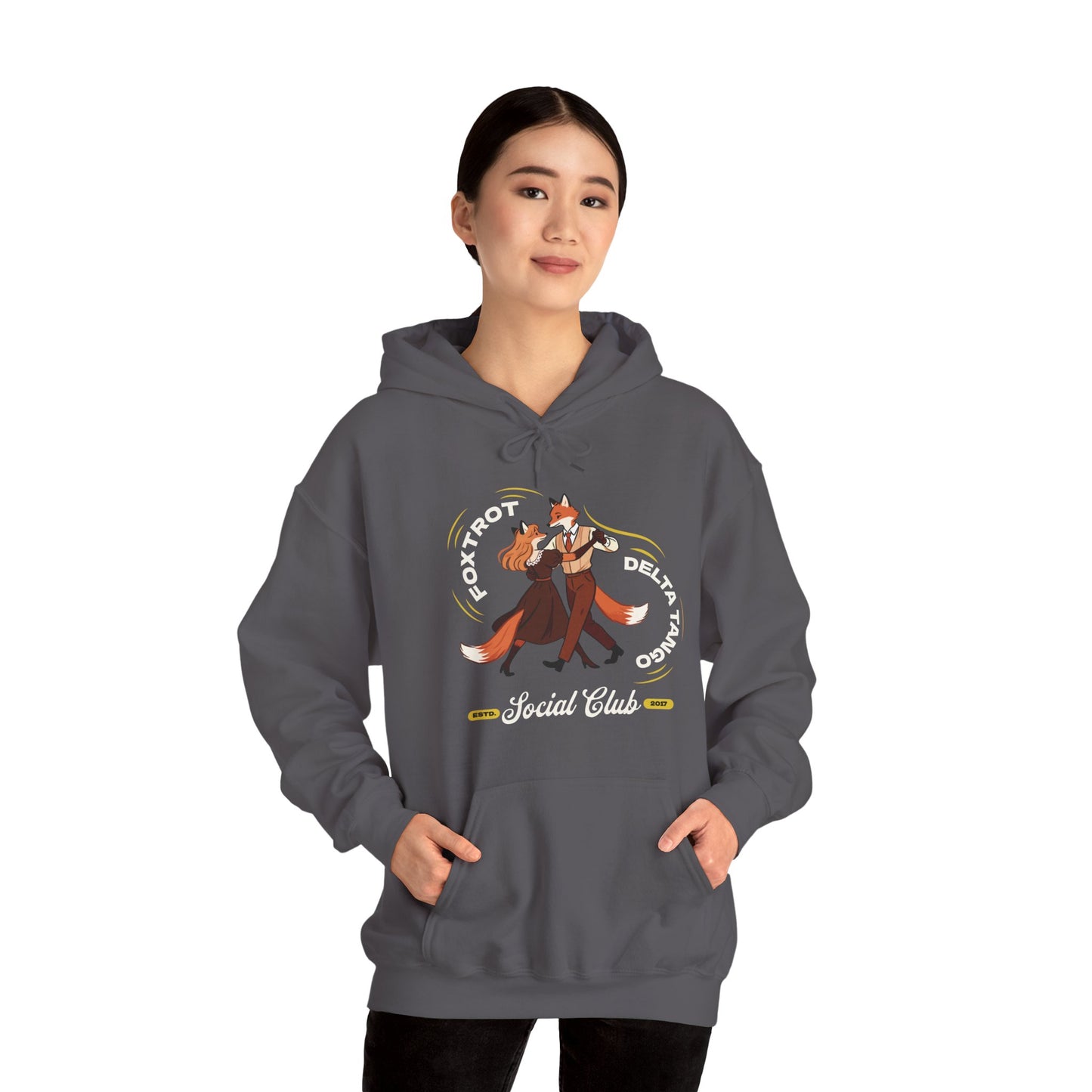 Foxtrot Delta Tango Unisex Hoodie | Social Club for Dissent Hooded Sweatshirt | Firestarter Fund Collection