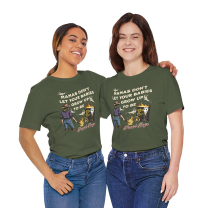Mama's Don't Let Your Babies Grow Up To Be Proud Boys Unisex Tee | Anti-Fascist Shirt | The Collective Flame Fund Collection