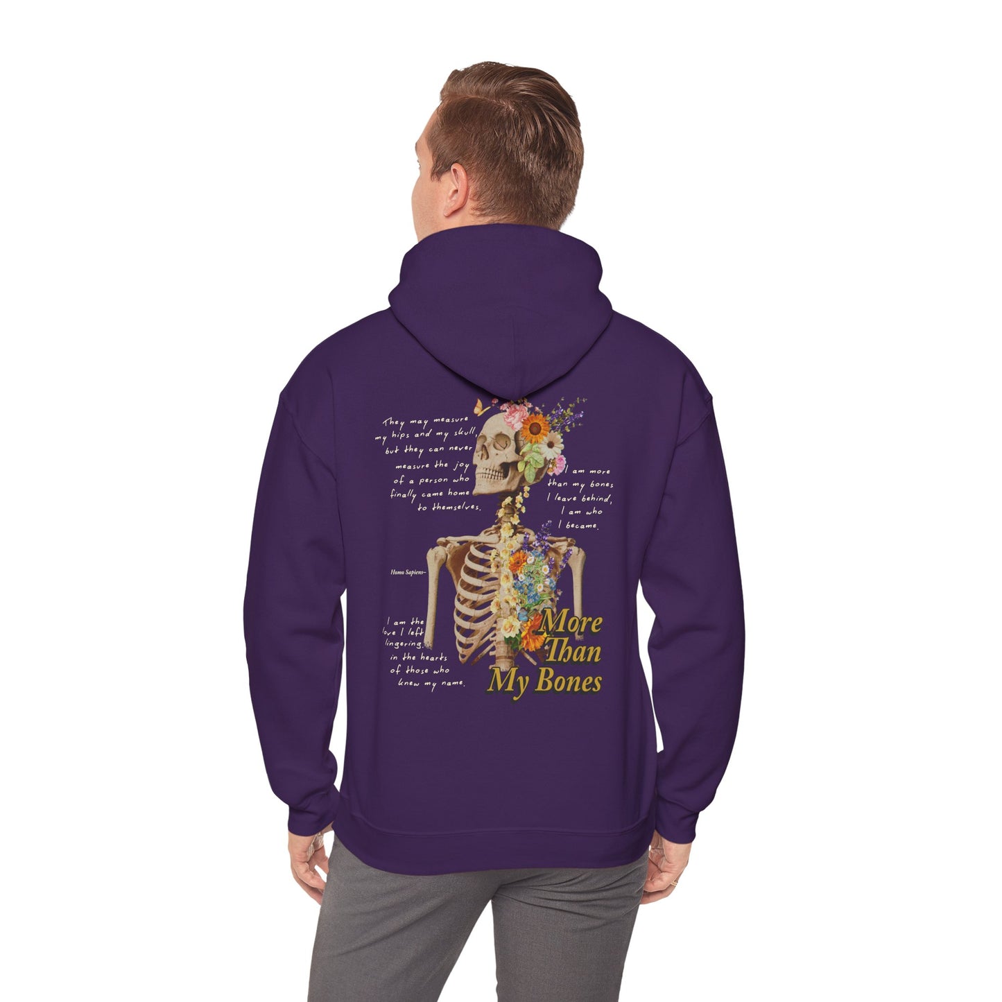 More Than My Bones Unisex Hoodie | Trans Rights & Solidarity Collection