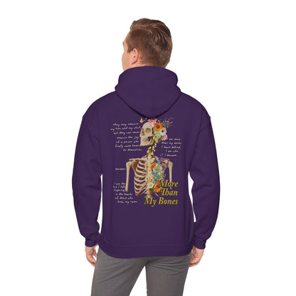 More Than My Bones Unisex Hoodie | Trans Rights & Solidarity Collection