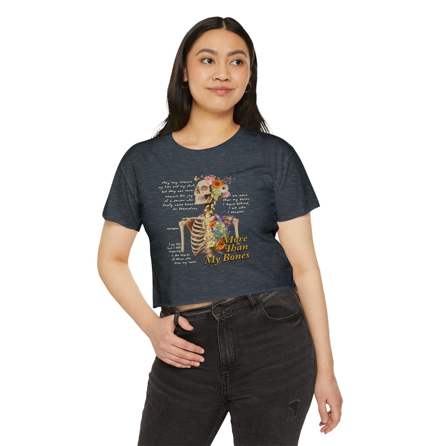 More Than My Bones Crop Top | Trans Rights & Solidarity Collection