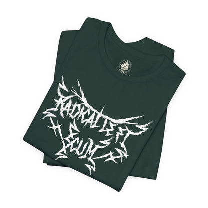 Radical Left Scum Heavy Metal Unisex Tee | The Collective Flame Fund Collection