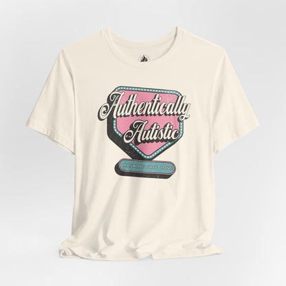 "Authentically Autistic" Unisex Tee | Masking Free Zone Shirt