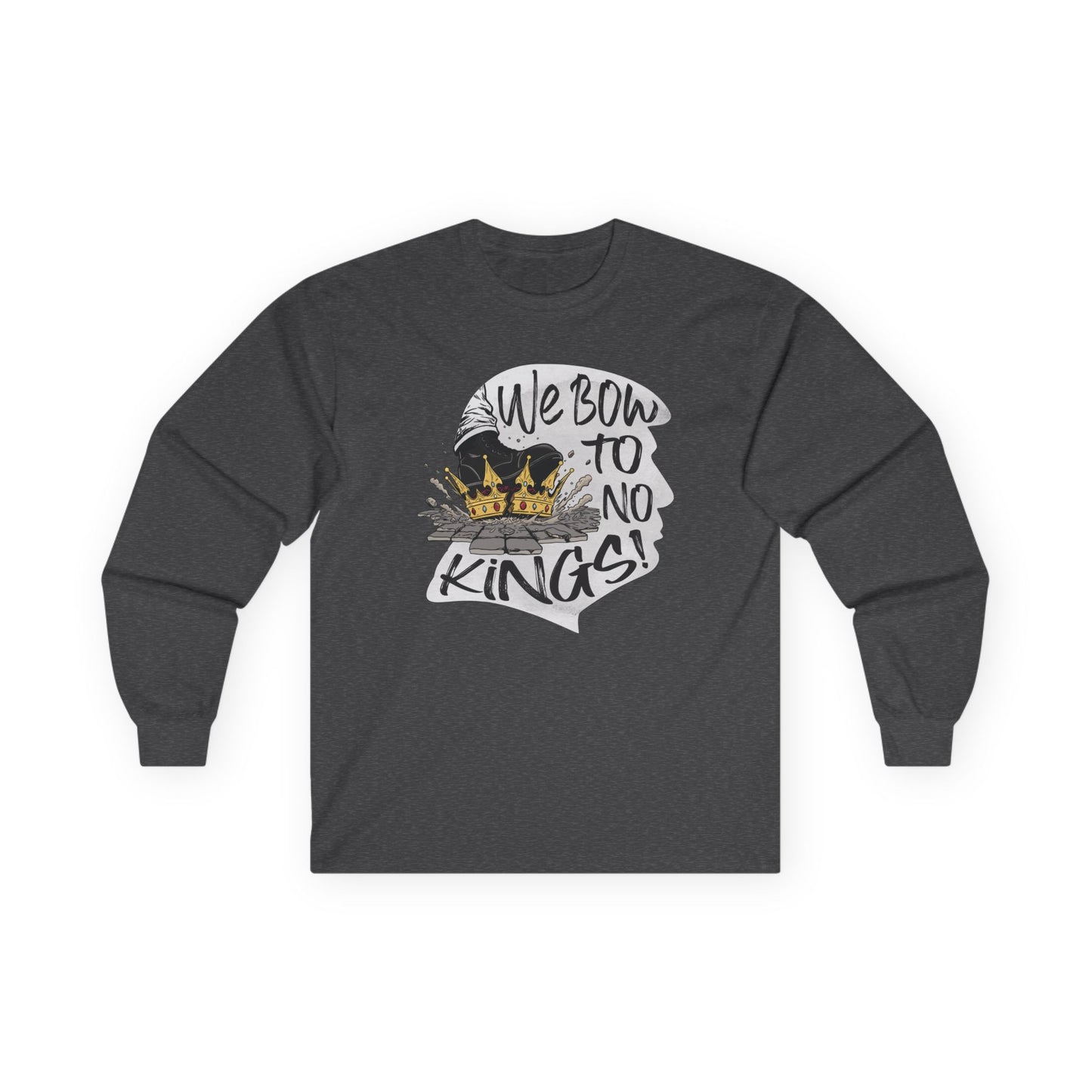 No Kings Unisex Long Sleeve Tee | Firestarter Fund Collection