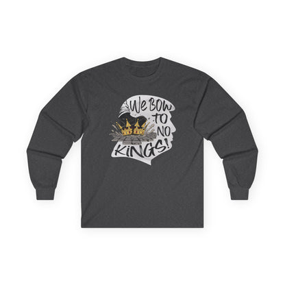 No Kings Unisex Long Sleeve Tee | Firestarter Fund Collection