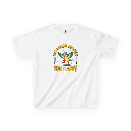 Youth "Do What Makes You Flappy" Tee | Autism & Neurodiversity Advocacy Shirt