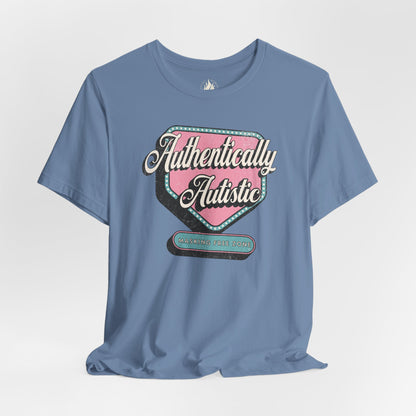 "Authentically Autistic" Unisex Tee | Masking Free Zone Shirt