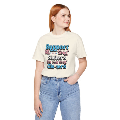 Support All Your Sister Unisex Tee | Trans Pride & Solidarity Collection