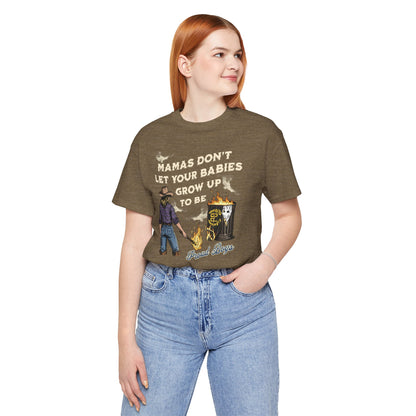 Mama's Don't Let Your Babies Grow Up To Be Proud Boys Unisex Tee | Anti-Fascist Shirt | The Collective Flame Fund Collection