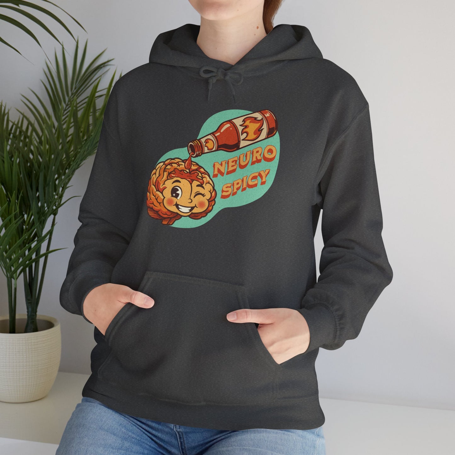 'Neurospicy" Unisex Hoodie | Autism & Neurodiversity Advocacy Hooded Sweatshirt