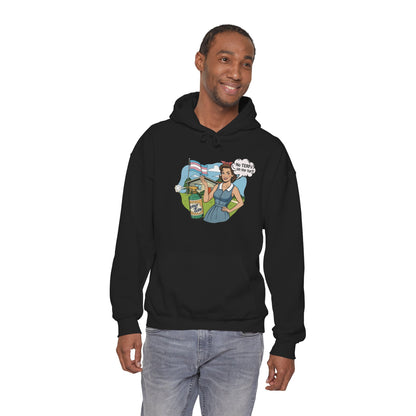 No TERFs On My Turf Unisex Hoodie | Trans Pride & Solidarity Collection