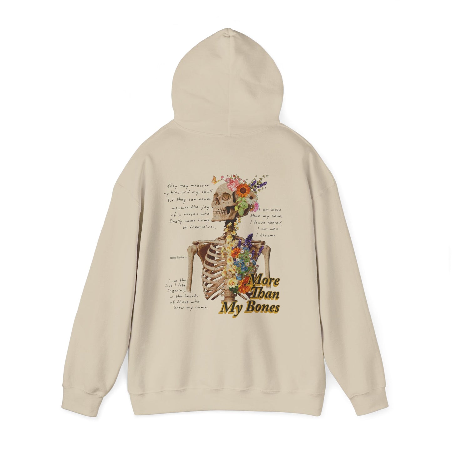 More Than My Bones Unisex Hoodie | Trans Rights & Solidarity Collection