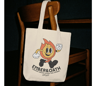 Emory Tote Bag | The Firestarter Fund Mascot bag