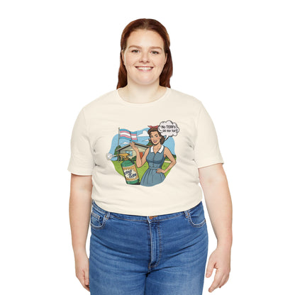 No TERFs On My Turf Unisex Tee | Trans Pride & Solidarity Collection