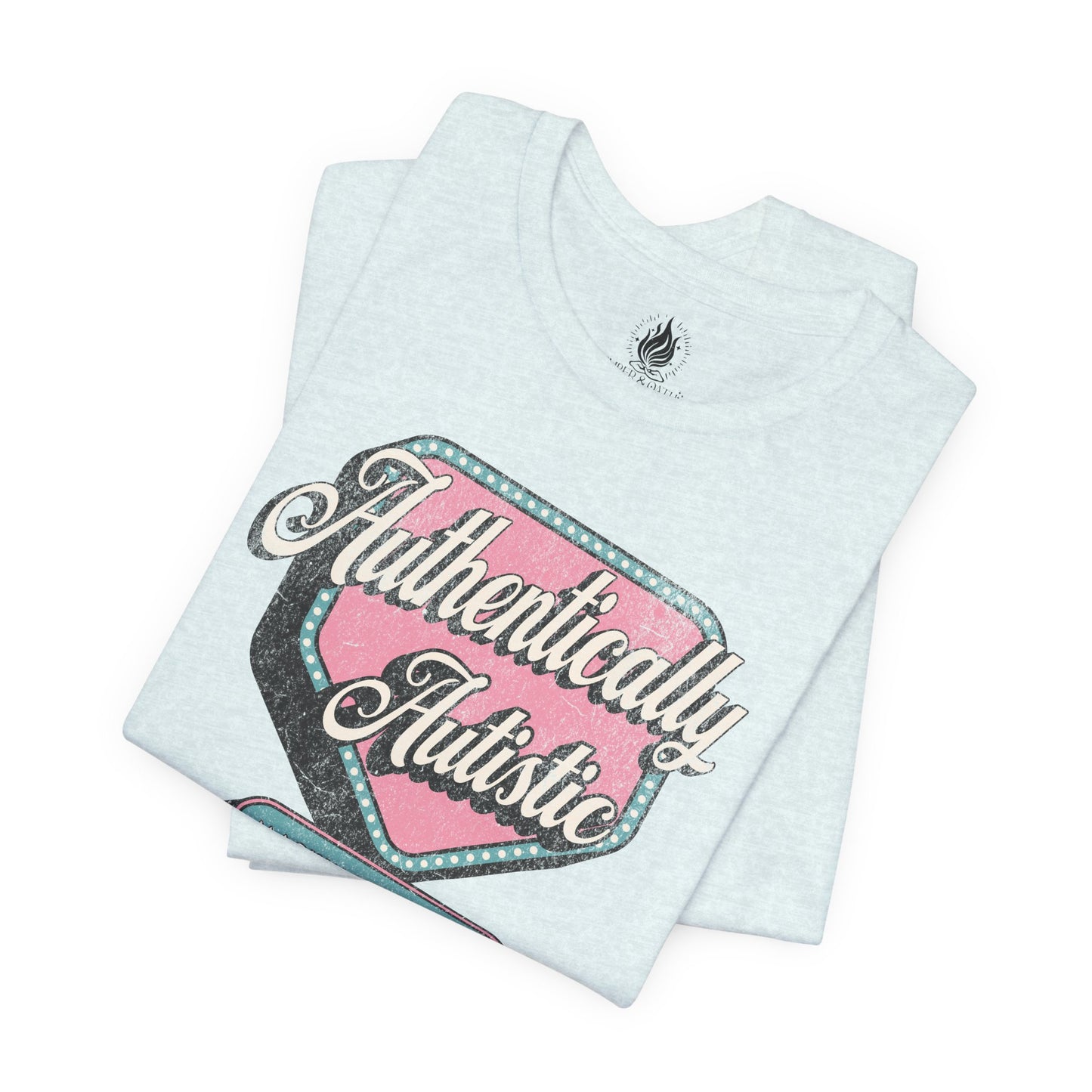 "Authentically Autistic" Unisex Tee | Masking Free Zone Shirt