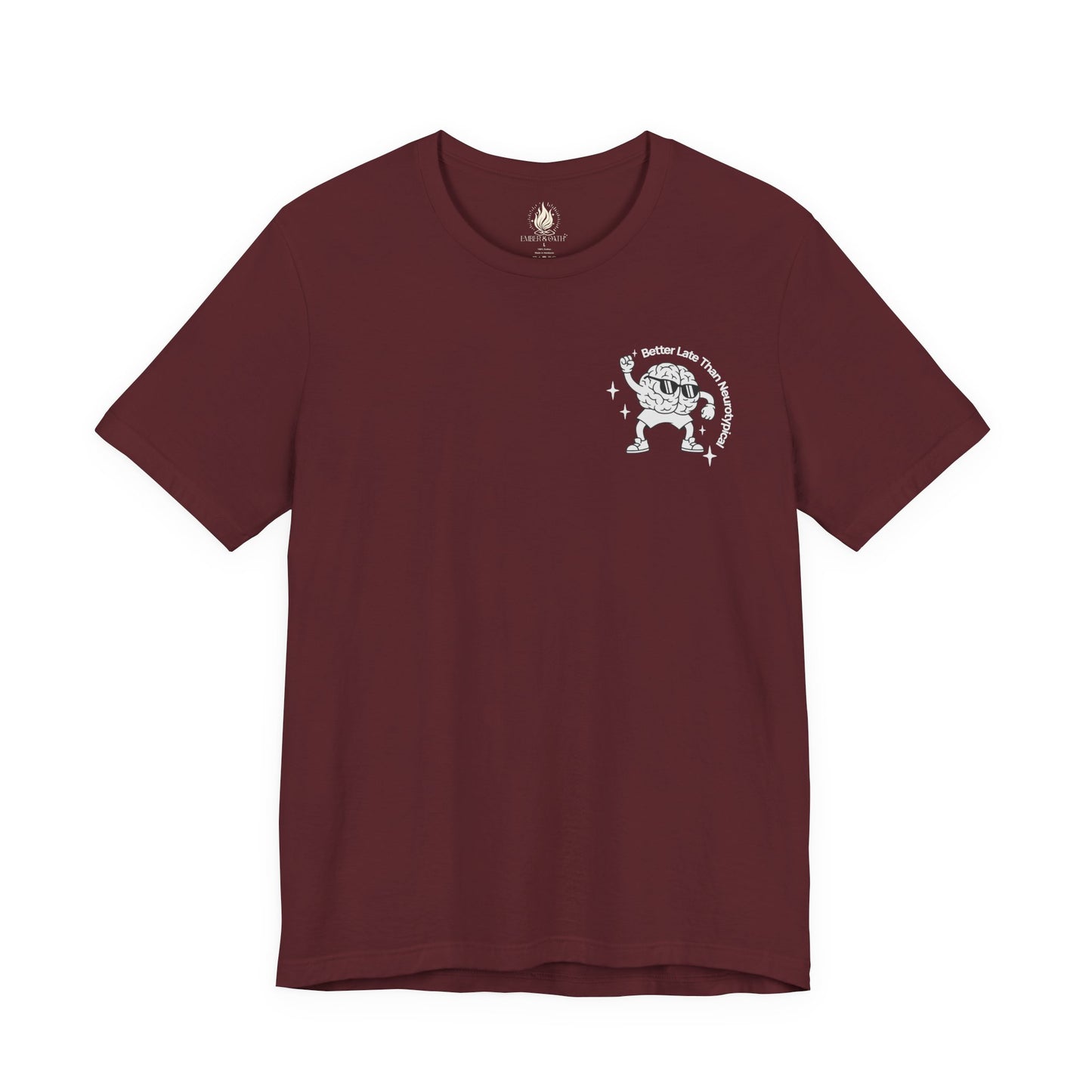 "Late Diagnosis Club" Custom Tee | Autism, ADHD, AuDHD Advocacy Shirt | Ember & Oath