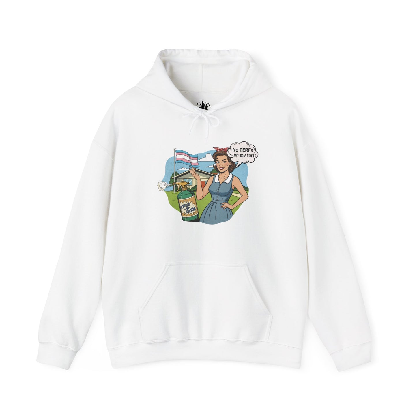 No TERFs On My Turf Unisex Hoodie | Trans Pride & Solidarity Collection