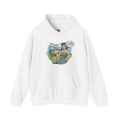 No TERFs On My Turf Unisex Hoodie | Trans Pride & Solidarity Collection