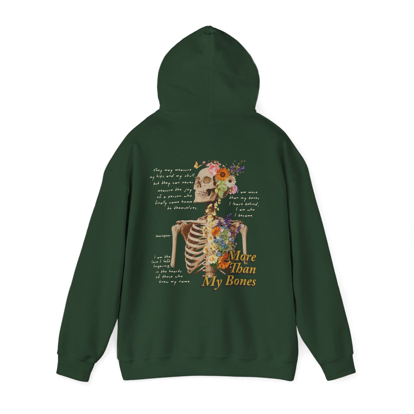More Than My Bones Unisex Hoodie | Trans Rights & Solidarity Collection