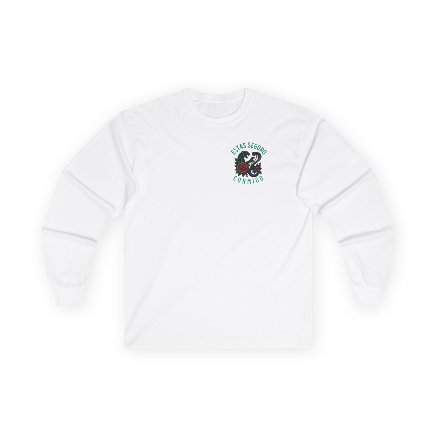 You Are Safe With Me Unisex Long Sleeve Tee | Estás Seguro Conmigo Shirt | Immigrant Rights & Solidarity Collection