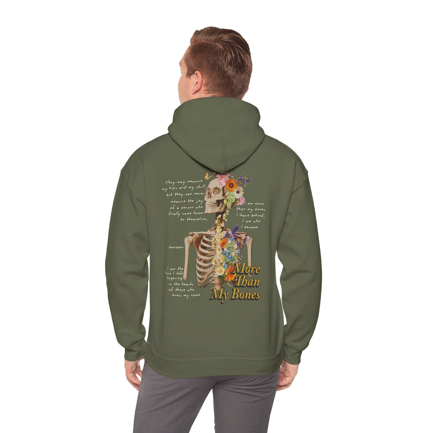 More Than My Bones Unisex Hoodie | Trans Rights & Solidarity Collection