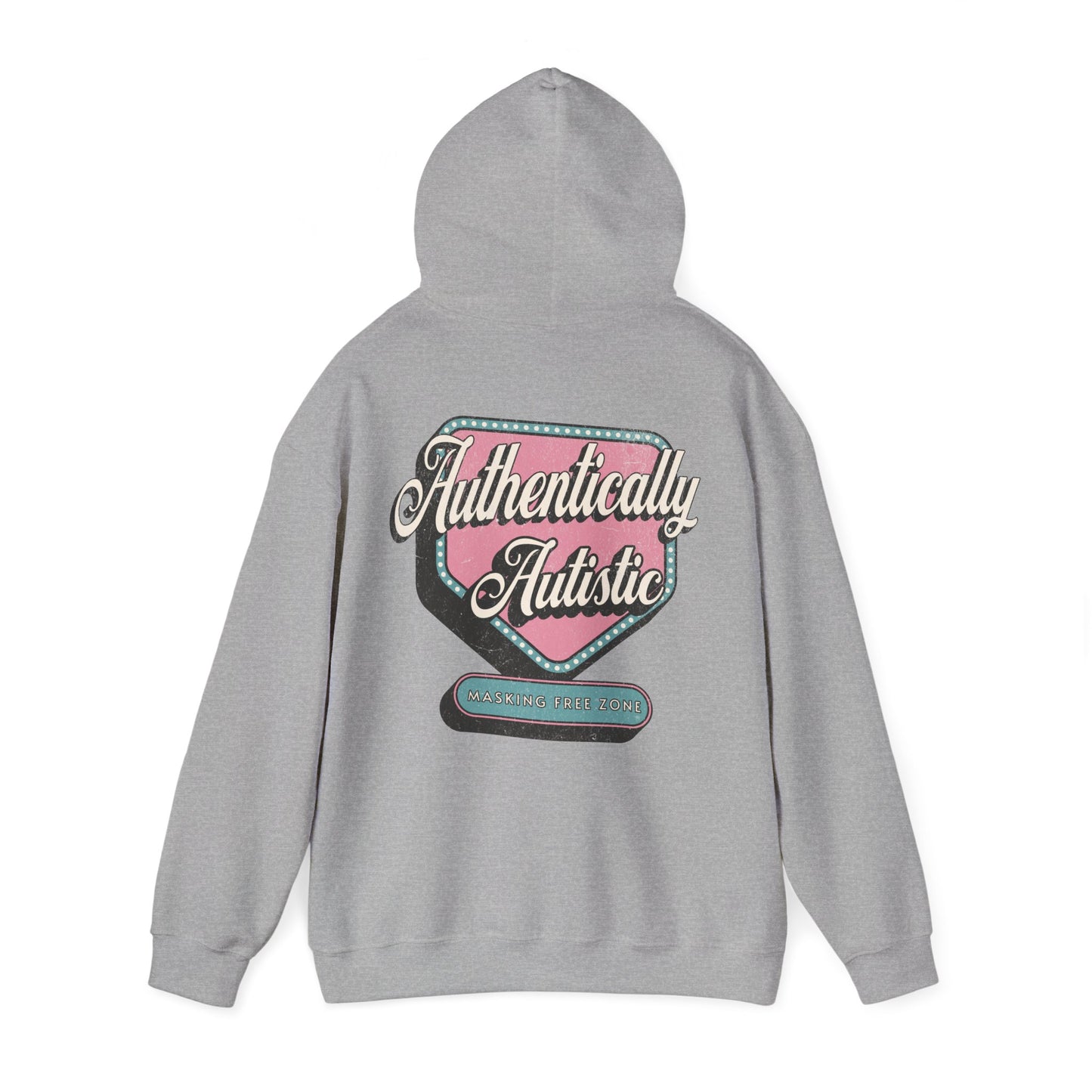 "Authentically Autistic" Unisex Hoodie | Autism & Neurodiversity Advocacy Shirt