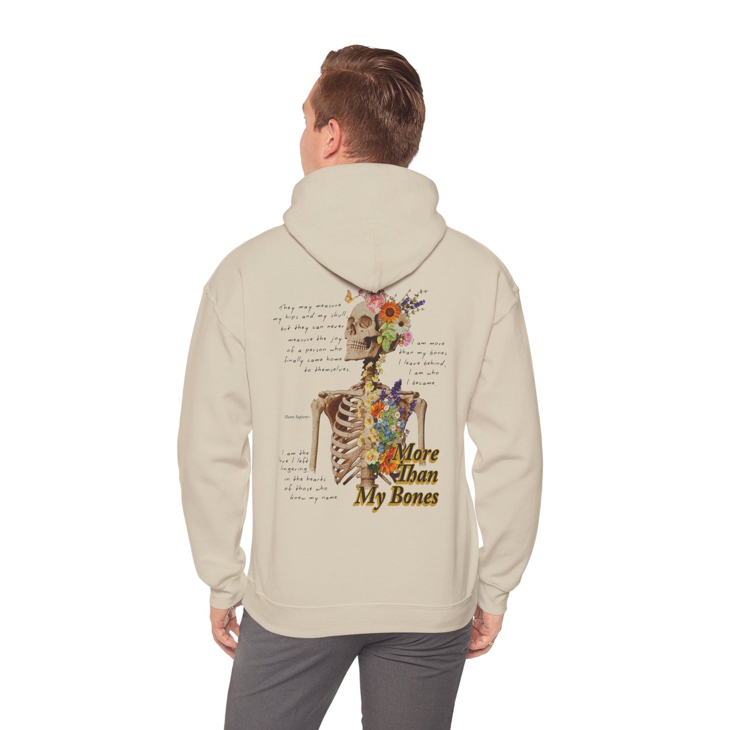 More Than My Bones Unisex Hoodie | Trans Rights & Solidarity Collection