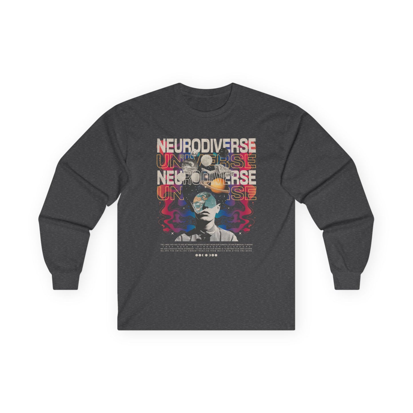 Neurodiverse Universe Unisex Long Sleeve Tee | Neurodiversity Advocacy Shirt