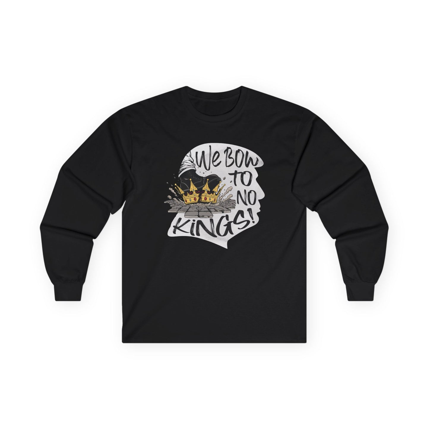 No Kings Unisex Long Sleeve Tee | Firestarter Fund Collection