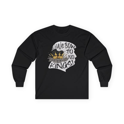 No Kings Unisex Long Sleeve Tee | Firestarter Fund Collection