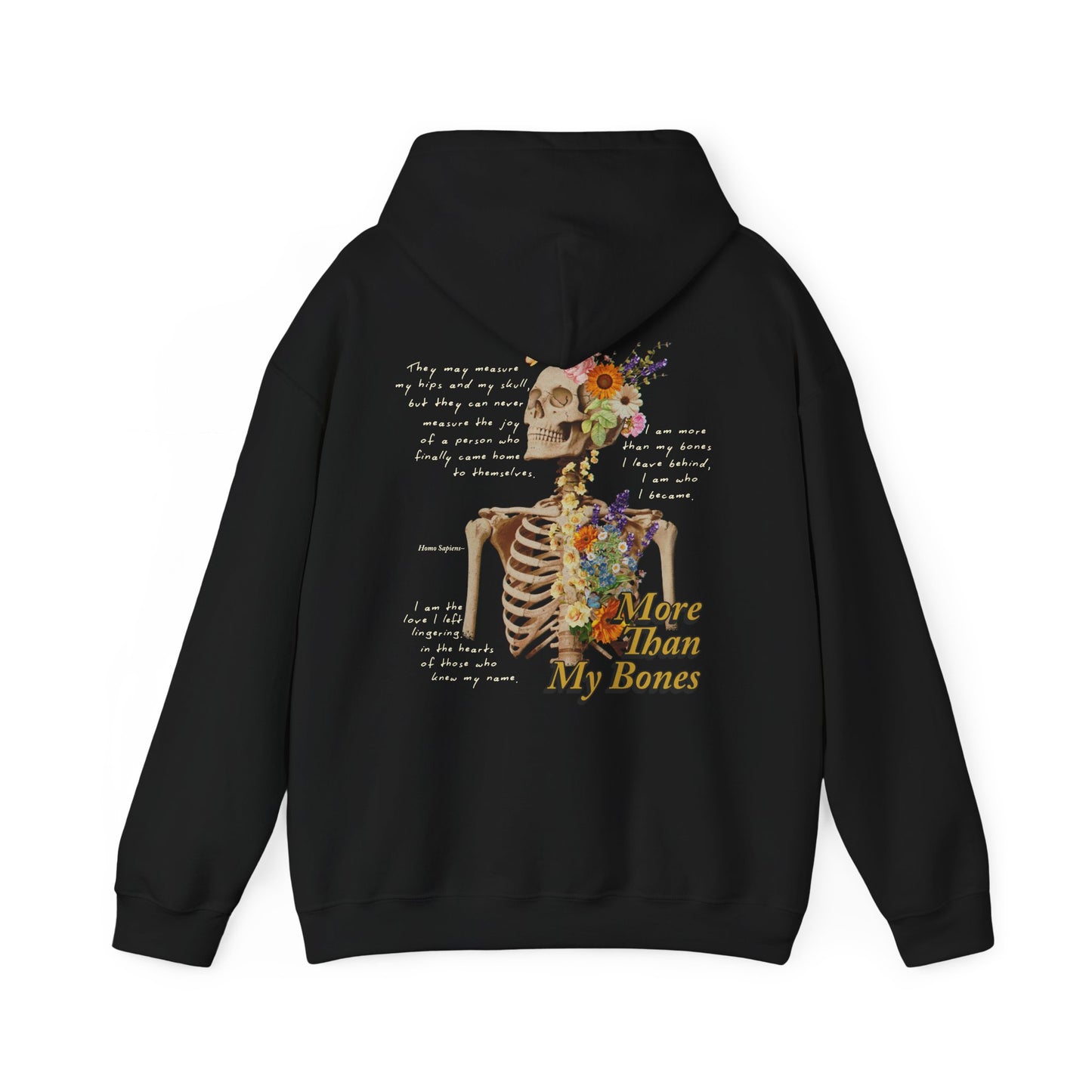 More Than My Bones Unisex Hoodie | Trans Rights & Solidarity Collection