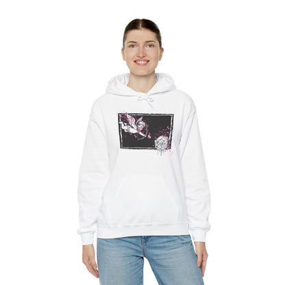 Cupid Against ICE Unisex Hoodie | Anti-ICE Hooded Sweatshirt | The Collective Flame Fund Collection