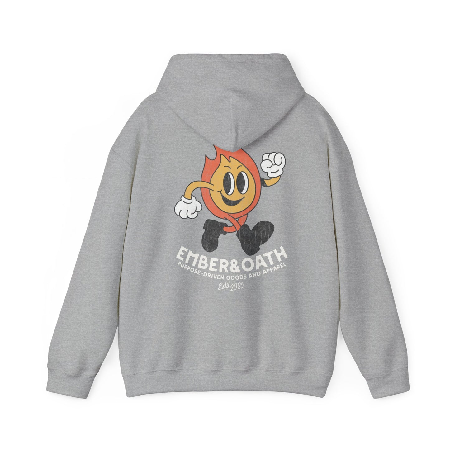 Emory Unisex Hoodie | The Firestarter Fund Mascot Hooded Sweatshirt