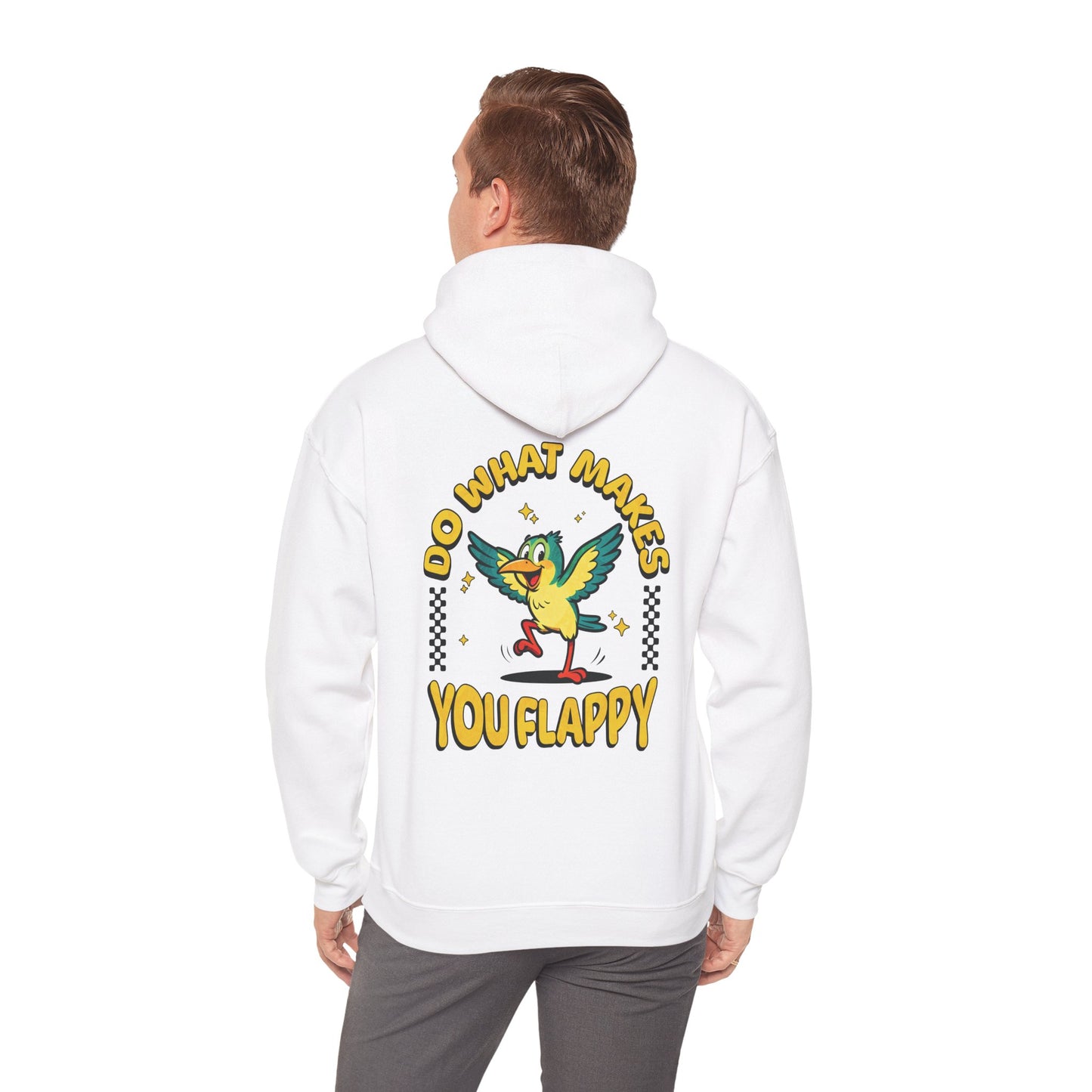 "Do What Makes You Flappy" Unisex Hoodie |Autism & Neurodiversity Advocacy Hooded sweatshirt