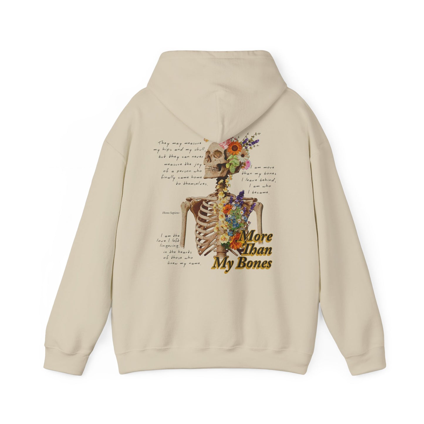 More Than My Bones Unisex Hoodie | Trans Rights & Solidarity Collection