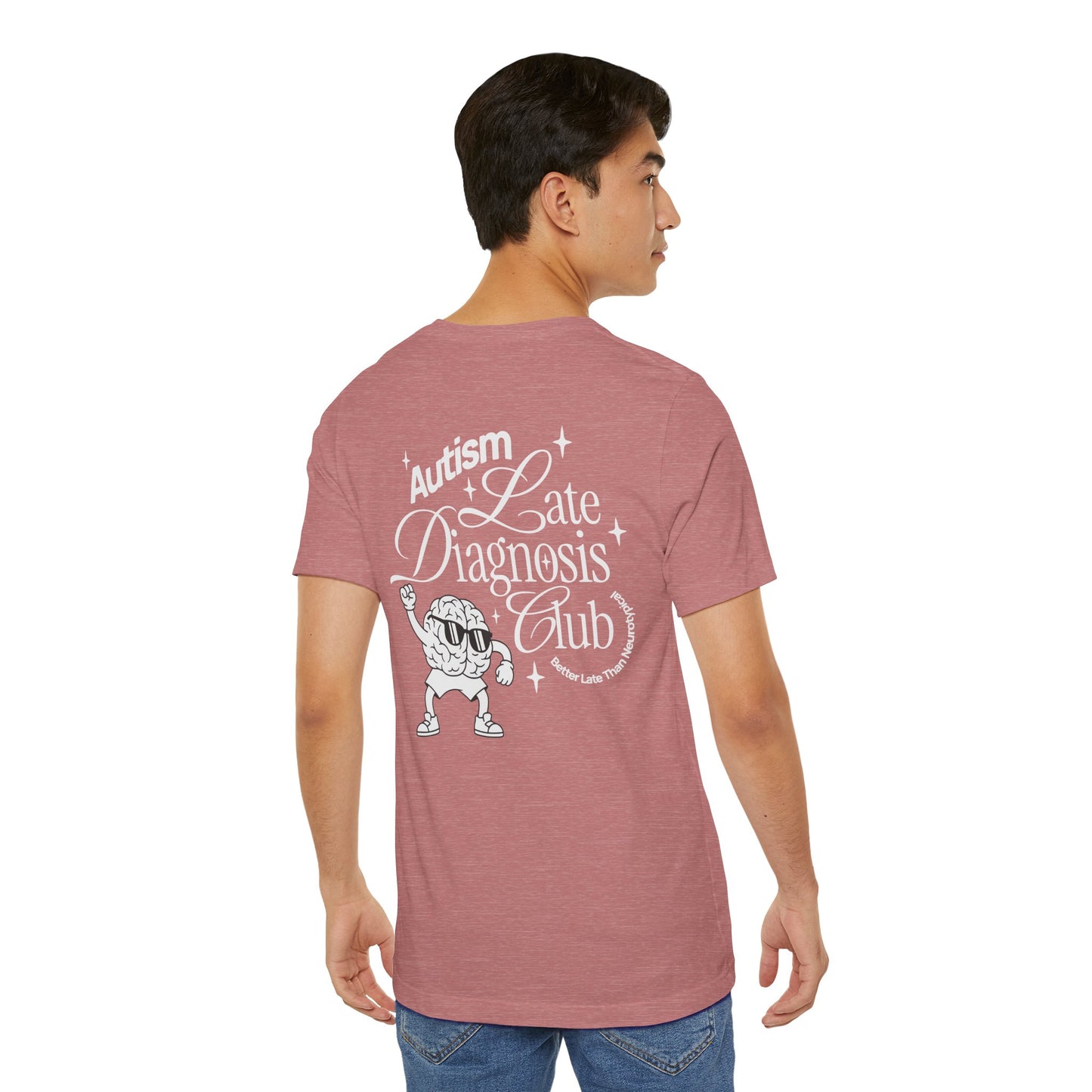 "Late Diagnosis Club" Custom Tee | Autism, ADHD, AuDHD Advocacy Shirt | Ember & Oath