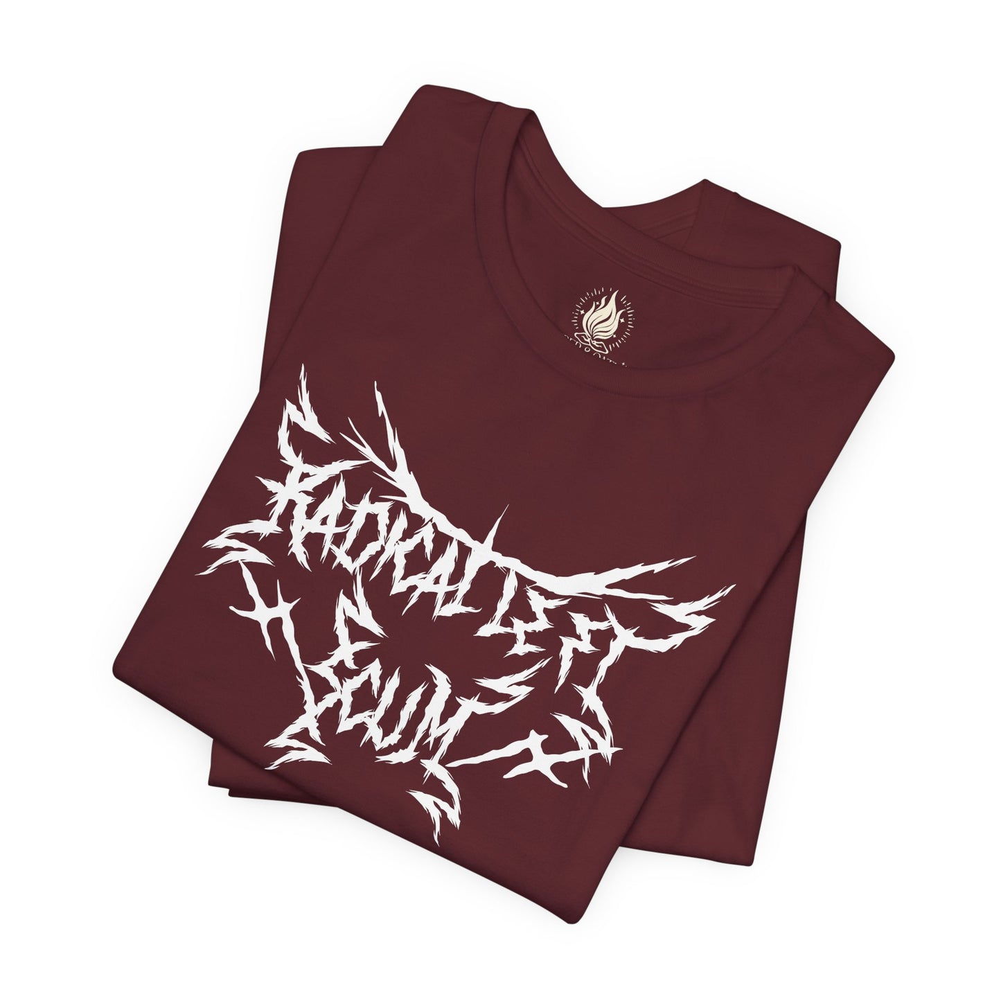 Radical Left Scum Heavy Metal Unisex Tee | The Collective Flame Fund Collection