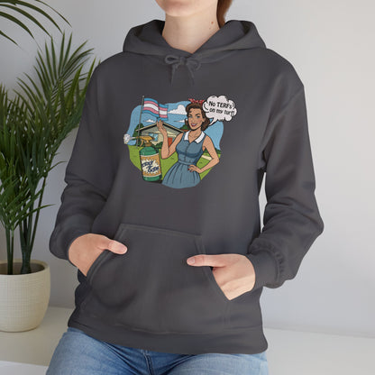 No TERFs On My Turf Unisex Hoodie | Trans Pride & Solidarity Collection