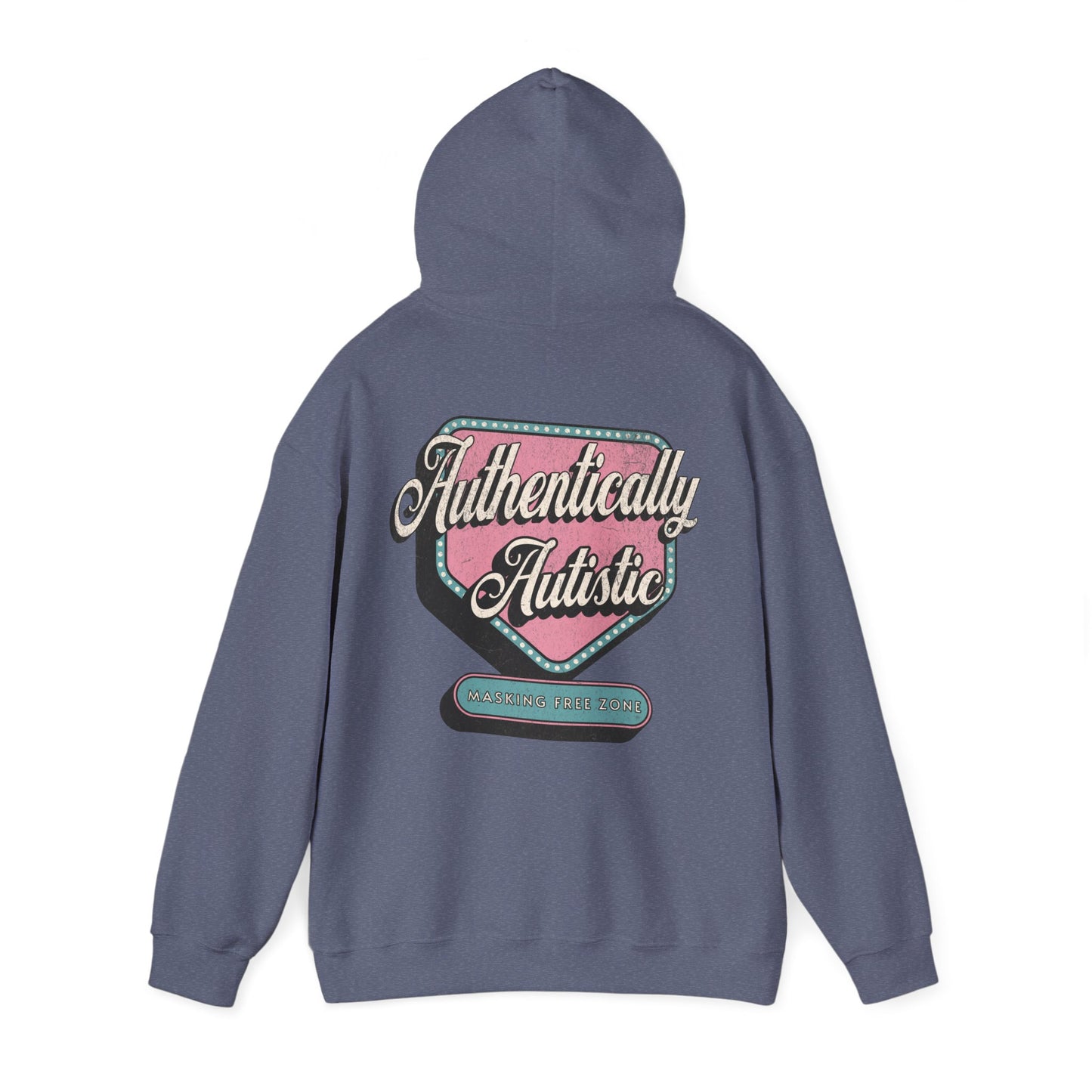 "Authentically Autistic" Unisex Hoodie | Autism & Neurodiversity Advocacy Shirt