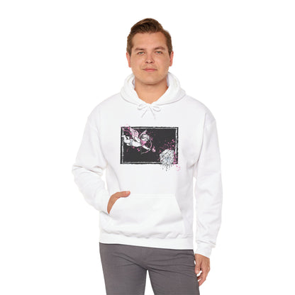 Cupid Against ICE Unisex Hoodie | Anti-ICE Hooded Sweatshirt | The Collective Flame Fund Collection