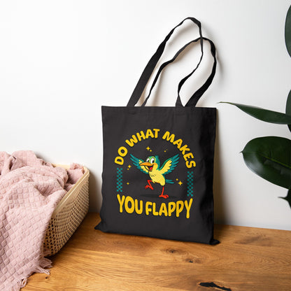 "Do What Makes You Flappy" Tote Bag | Autism & Neurodiversity Advocacy Bag