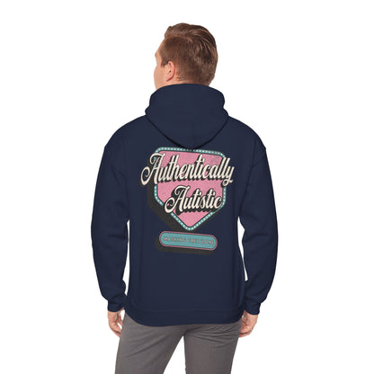 "Authentically Autistic" Unisex Hoodie | Autism & Neurodiversity Advocacy Shirt