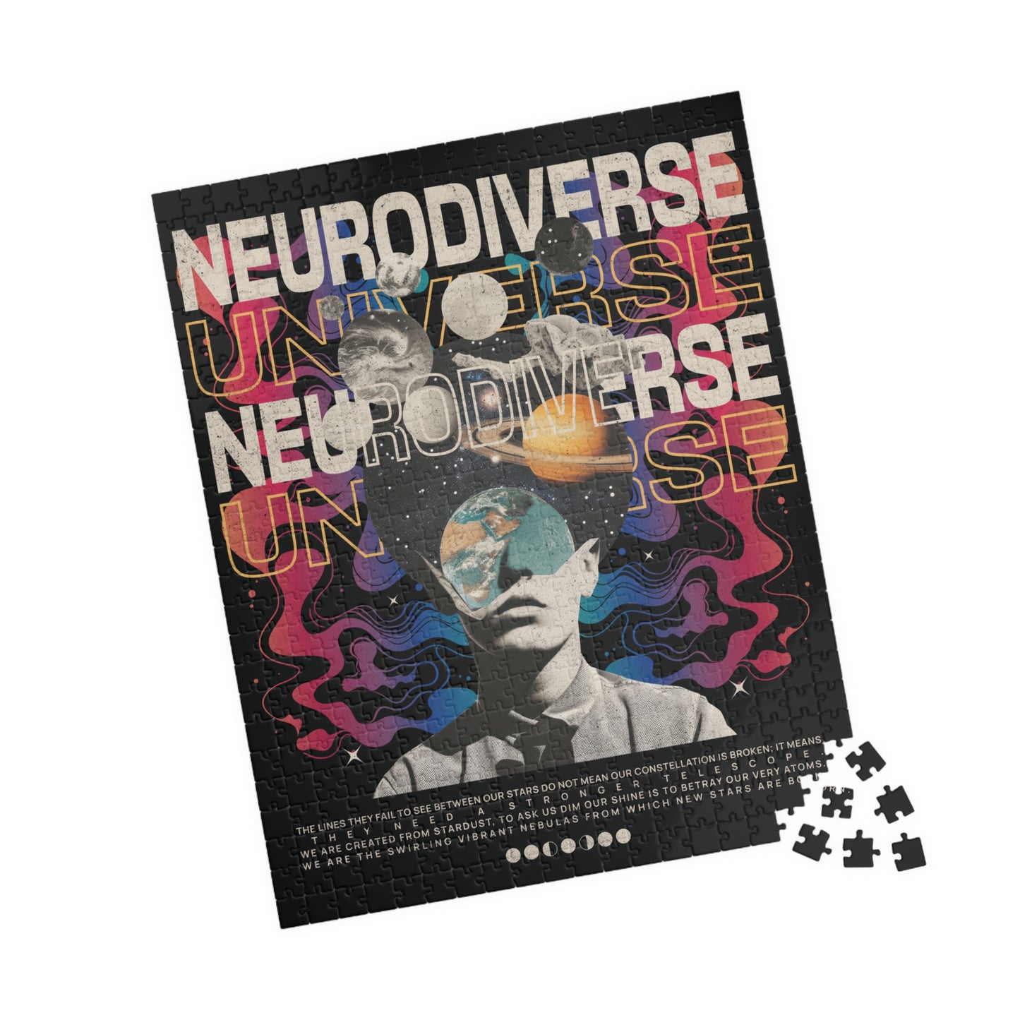 Neurodiverse Universe Puzzle (110, 252, 520 piece) | Neurodiversity Advocacy Gift