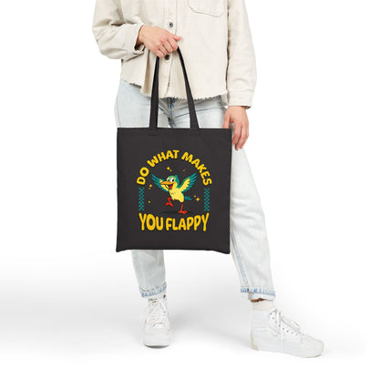 "Do What Makes You Flappy" Tote Bag | Autism & Neurodiversity Advocacy Bag
