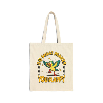 "Do What Makes You Flappy" Tote Bag | Autism & Neurodiversity Advocacy Bag